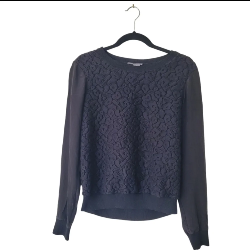 Vince | Black Leopard Blouse - Picture 1 of 8